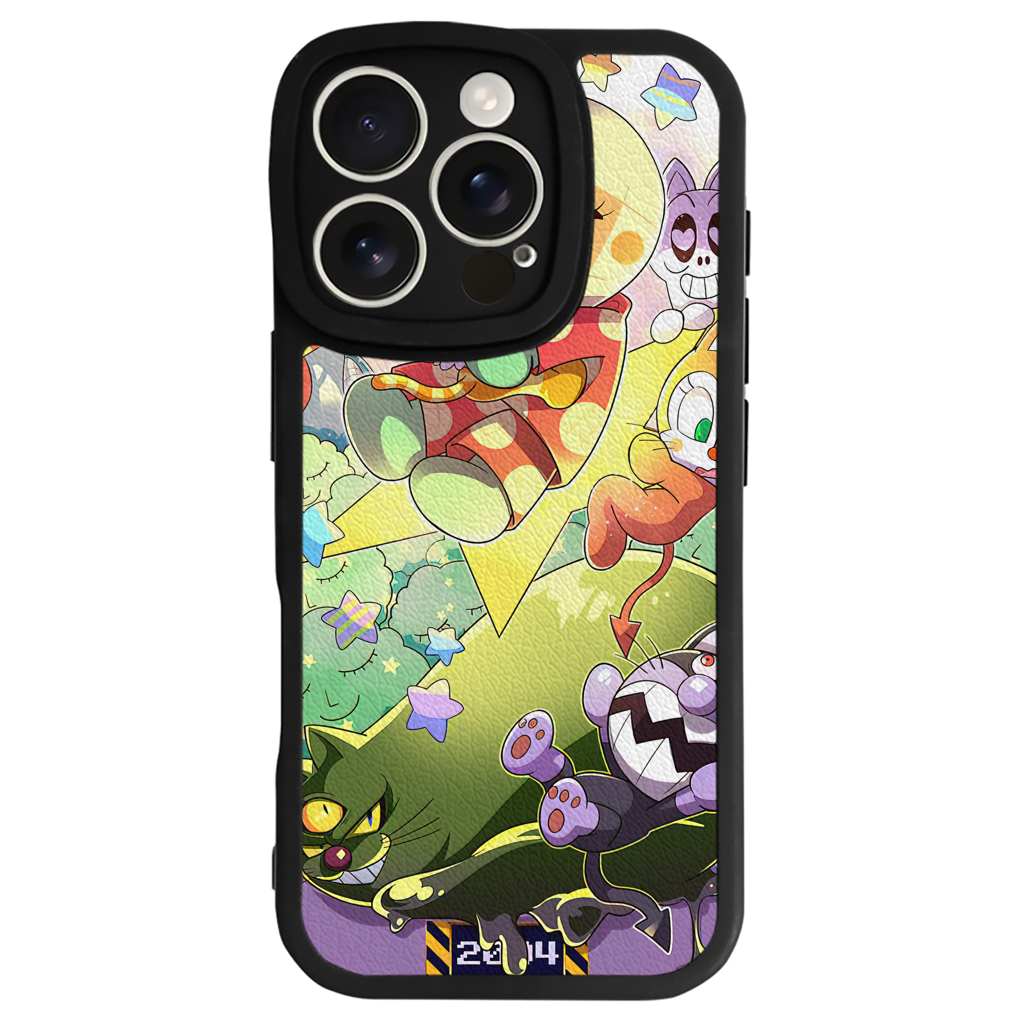 （画像用） アンパンマン Anpanman 【iPhone 16シリーズ対応】シリコンスマホケース（レザー調） 材質：シリコン